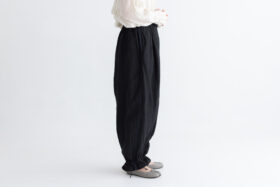 予約 G1202 CLASSIL SIDE LINEN STRING PANTS black 7月末〜8月初 2 予約 G1202 CLASSIL SIDE LINEN STRING PANTS black 7月末〜8月初 2