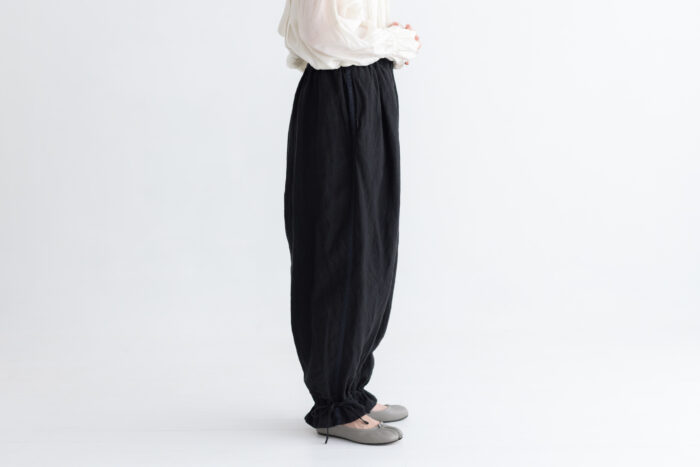 予約 G1202 CLASSIL SIDE LINEN STRING PANTS black 7月末〜8月初 2 予約 G1202 CLASSIL SIDE LINEN STRING PANTS black 7月末〜8月初 2
