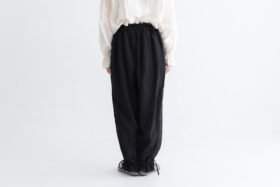 予約 G1202 CLASSIL SIDE LINEN STRING PANTS black 7月末〜8月初 3 予約 G1202 CLASSIL SIDE LINEN STRING PANTS black 7月末〜8月初 3