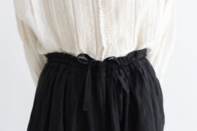 予約 G1202 CLASSIL SIDE LINEN STRING PANTS black 7月末〜8月初 4 予約 G1202 CLASSIL SIDE LINEN STRING PANTS black 7月末〜8月初 4