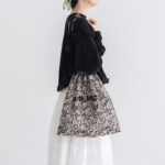 WILD BERRY DRAWSTRING BAG (L)