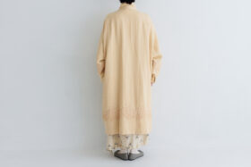 BN2692 Aurora Embroidery Coat ecru 3