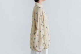 BN2680 Front Button Blouse ecru 2