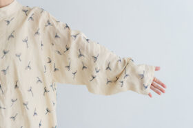 BN2680 Front Button Blouse ecru 4