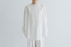 BN2669 Long＆Embroidery Blouse B.white 1