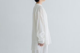 BN2669 Long＆Embroidery Blouse B.white 2