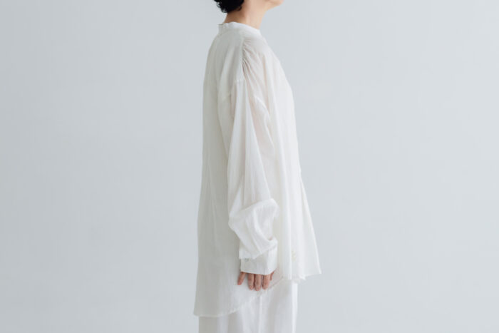 BN2669 Long＆Embroidery Blouse B.white 2