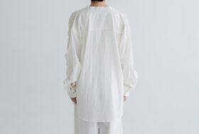 BN2669 Long＆Embroidery Blouse B.white 3