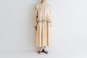 BN2662 Frap Dress ecru 1