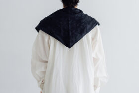 BN2655 Flower Scarf black 3