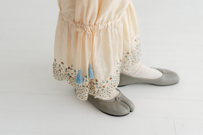 BN2664 Frill Pants ecru 5