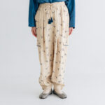 BN2683 Embroidery Parachute Pants ecru