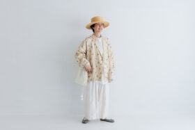 BN2679 Embroidery Over Jaket ecru 6