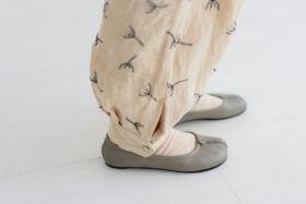 BN2683 Embroidery Parachute Pants ecru 4