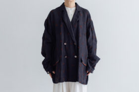 BN2679 Embroidery Over Jaket charcoal 1