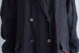 BN2679 Embroidery Over Jaket charcoal 4