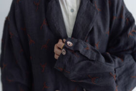 BN2679 Embroidery Over Jaket charcoal 5