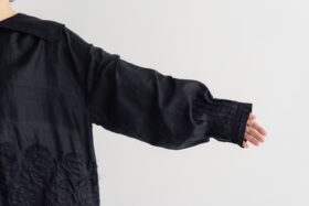 BN2653 Flower Blouse black 4