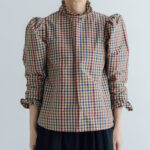 GUN CLUB TAFFETA MEIER BLOUSE