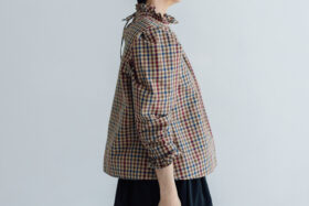 GUN CLUB TAFFETA MEIER BLOUSE 2 GUN CLUB TAFFETA MEIER BLOUSE 2