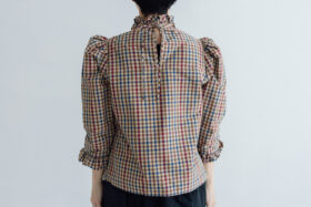 GUN CLUB TAFFETA MEIER BLOUSE 3 GUN CLUB TAFFETA MEIER BLOUSE 3