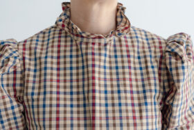 GUN CLUB TAFFETA MEIER BLOUSE 4 GUN CLUB TAFFETA MEIER BLOUSE 4