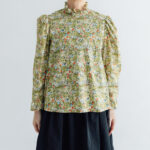 WILD BERRY FIELD LAWN MEIER BLOUSE sepia