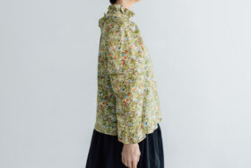 WILD BERRY FIELD LAWN MEIER BLOUSE sepia 2 WILD BERRY FIELD LAWN MEIER BLOUSE sepia 2