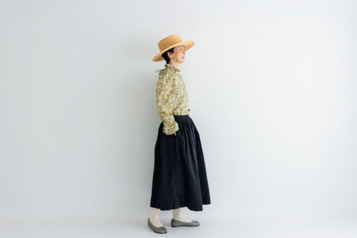WILD BERRY FIELD LAWN MEIER BLOUSE sepia 6 WILD BERRY FIELD LAWN MEIER BLOUSE sepia 6