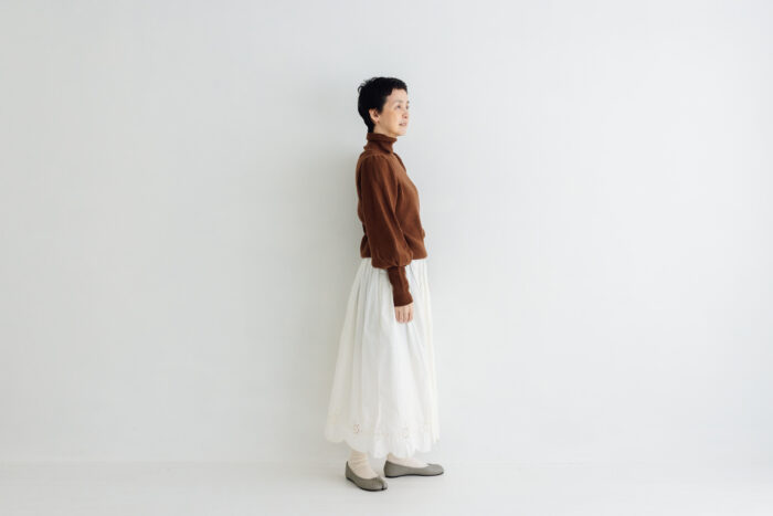 新色タートルネックニット poin（ポワン）almond 6