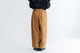 予約 G1230 ORGANIC CORDUROY OEUF PANTS beige 9月末〜10月初 3