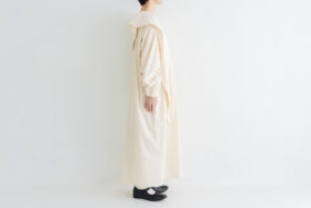 予約 G1242 SONIA RIBBON ROBE milk 10月末〜11月初 2