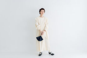 予約 G1242 SONIA RIBBON ROBE milk 10月末〜11月初 4