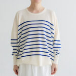 予約 LA521 BASQUE BORDER DIMENSION KNIT gitanes 10月中〜10月末