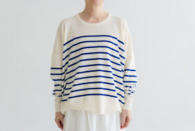 予約 LA521 BASQUE BORDER DIMENSION KNIT gitanes 10月中〜10月末 1