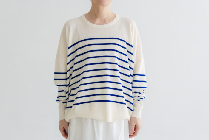 予約 LA521 BASQUE BORDER DIMENSION KNIT gitanes 10月中〜10月末 1