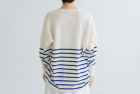 予約 LA521 BASQUE BORDER DIMENSION KNIT gitanes 10月中〜10月末 3
