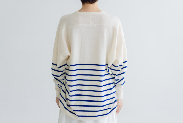 予約 LA521 BASQUE BORDER DIMENSION KNIT gitanes 10月中〜10月末 3