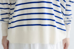 予約 LA521 BASQUE BORDER DIMENSION KNIT gitanes 10月中〜10月末 4