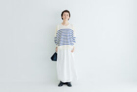 予約 LA521 BASQUE BORDER DIMENSION KNIT gitanes 10月中〜10月末 5