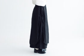 予約 G1254 SONIA SKIRT noir 11月中〜11月末 2