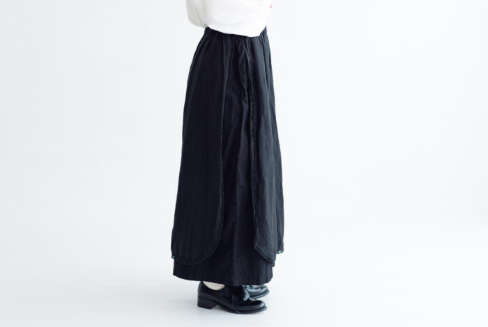 予約 G1254 SONIA SKIRT noir 11月中〜11月末 2