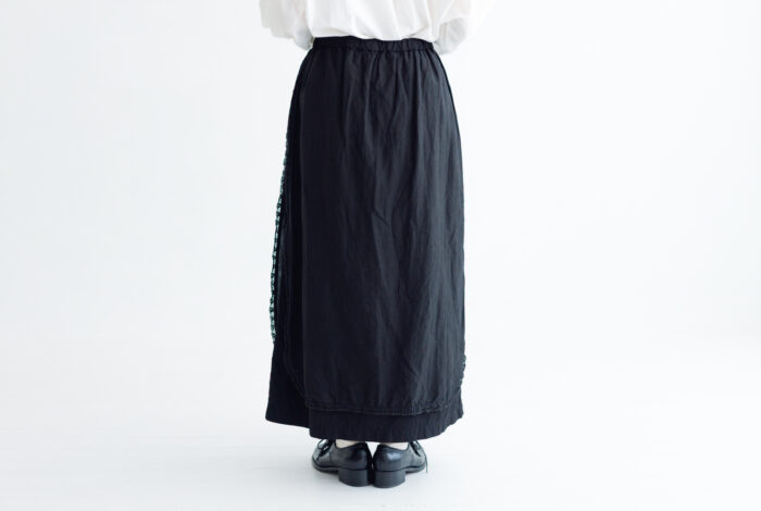予約 G1254 SONIA SKIRT noir 11月中〜11月末 3