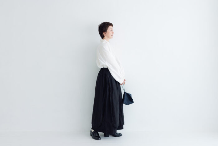 予約 G1254 SONIA SKIRT noir 11月中〜11月末 6
