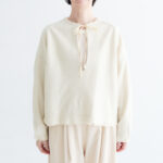 予約 RS31 BACK SHIRRING PULLOVER ivory 11月初〜11月中