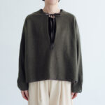 予約 RS31 BACK SHIRRING PULLOVER khaki 11月初〜11月中