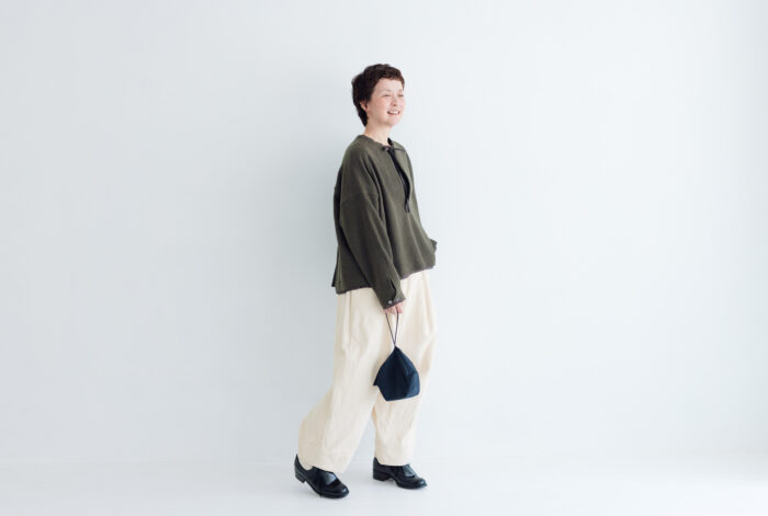 予約 RS31 BACK SHIRRING PULLOVER khaki 11月初〜11月中 6