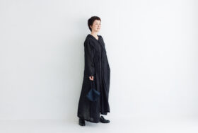 予約 G1226 SONIA DRESS black 9月中〜9月末 6