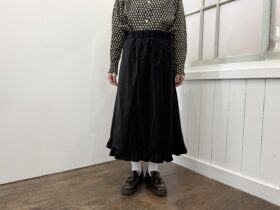 No.8554  FRILLED HEM SKIRT 2-4月 1