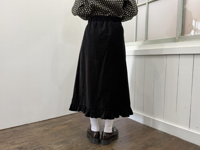No.8554  FRILLED HEM SKIRT 2-4月 3